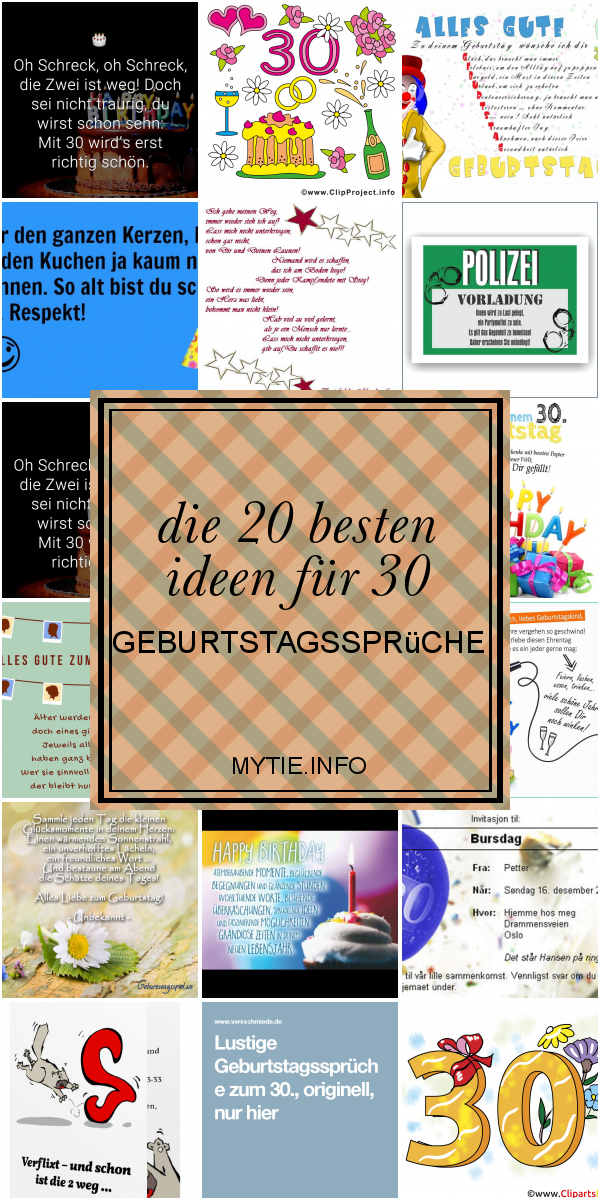 Die 20 Besten Ideen Für 30 Geburtstagssprüche
